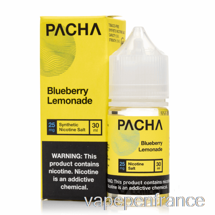 Limonade Aux Myrtilles - Sels De Pacha - 30 Ml 50 Mg Stylo Vape